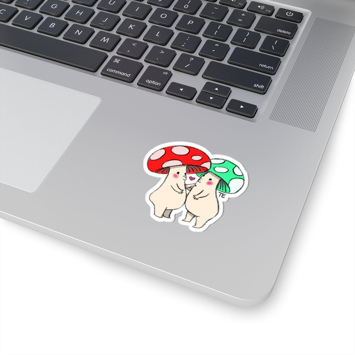 Couple Mushroom Sticker || Cute Love Stickers for Laptops, Water Bottles, Journals, Gifts, and Décor