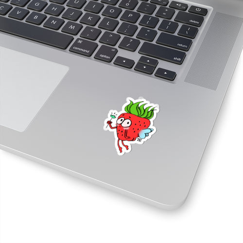 Strawfairy Sticker // Fun Decor, Cute Gift, Laptop Stickers, Classroom Supplies, Scrapbooking Accessories