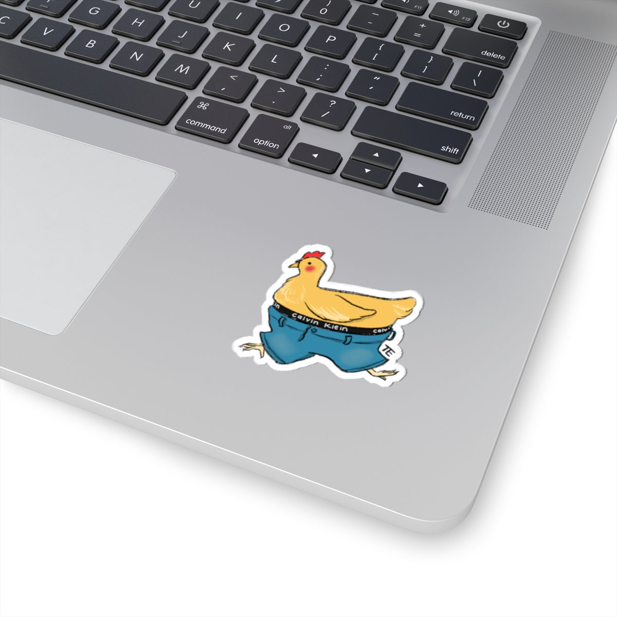 Swag Chicken Sticker || Funny Chicken Sticker, Quirky Decor, Laptop, Water Bottle, Gift for Chicken Lovers, Unique Humor Stickers